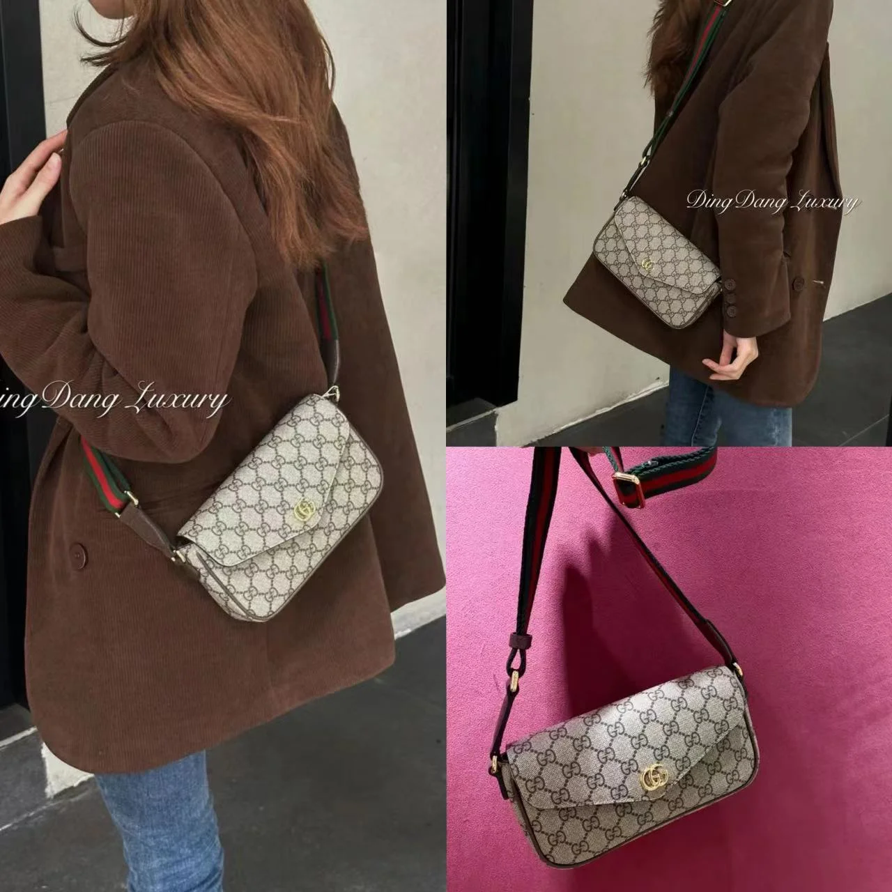GUCCIOphidia新款信封包
