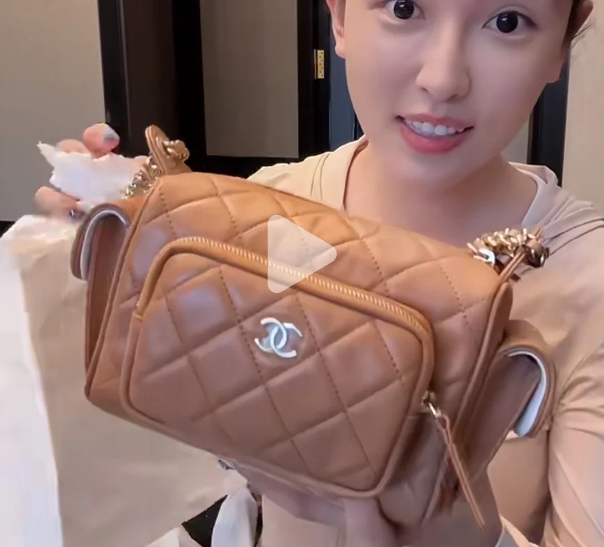 CHANEL24K雙袋相機包（小號）