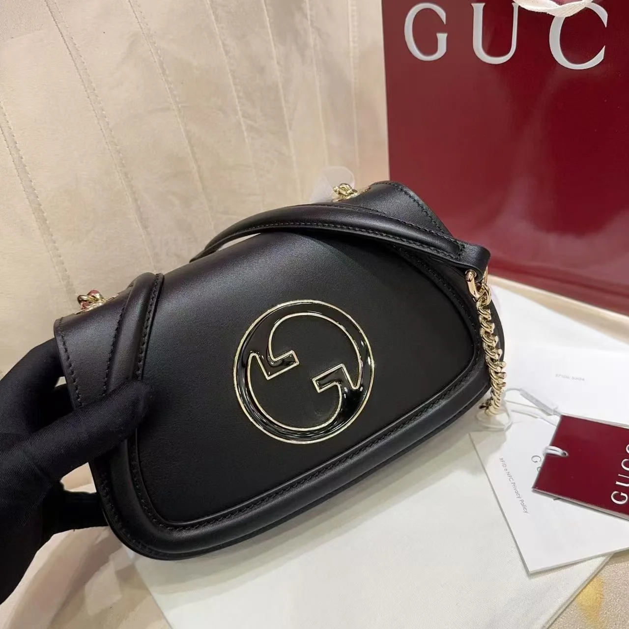 GUCCIBlondie系列迷你肩背包