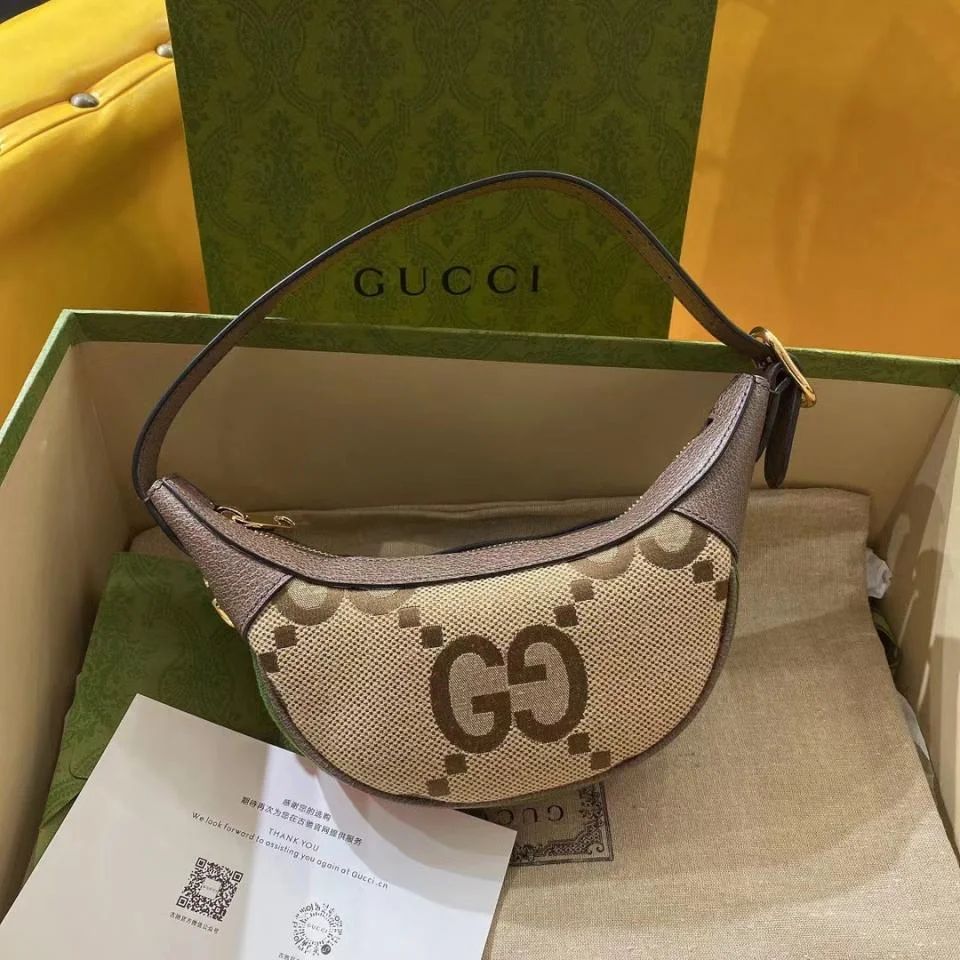 GUCCImini大老花雙G酒神包