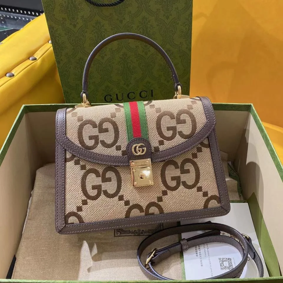 GUCCIophidia大老花雙G手提包