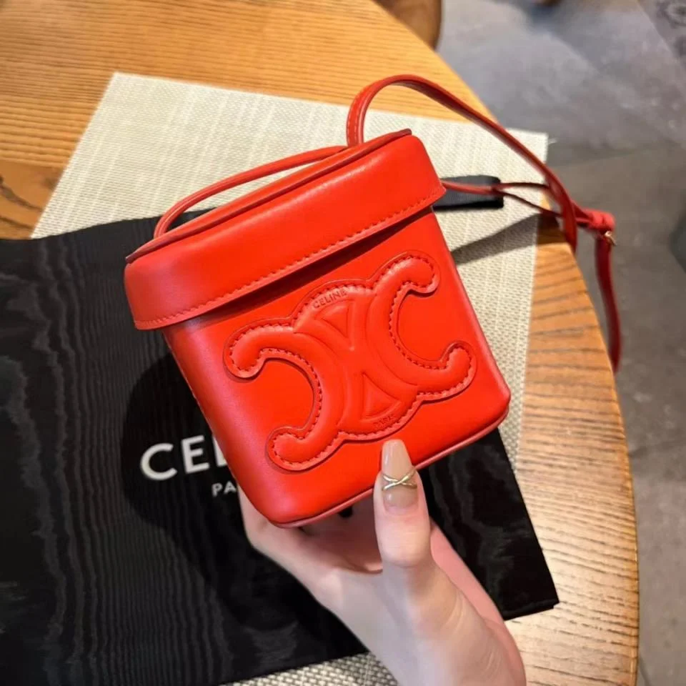 CELINE凱旋門logo box餅乾桶
