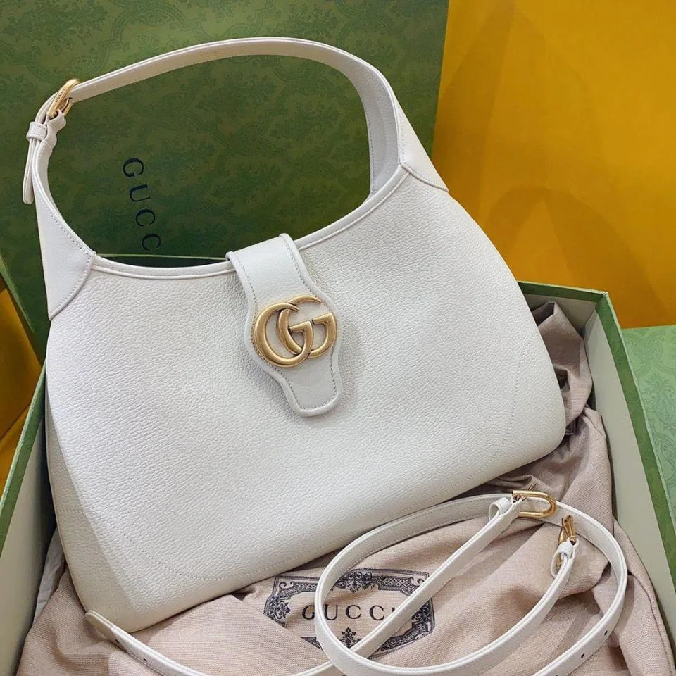 GUCCIAphrodite Hobo包(白色)