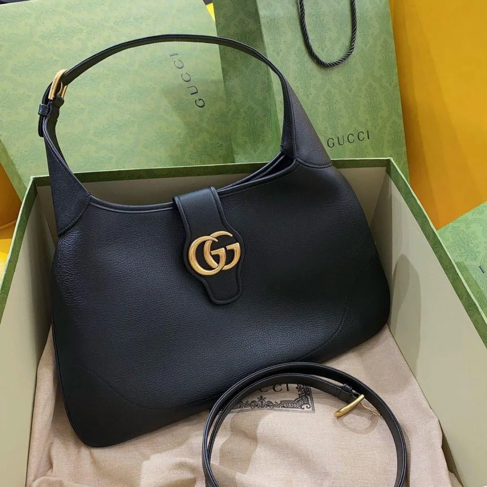 GUCCIAphrodite Hobo包(黑色)