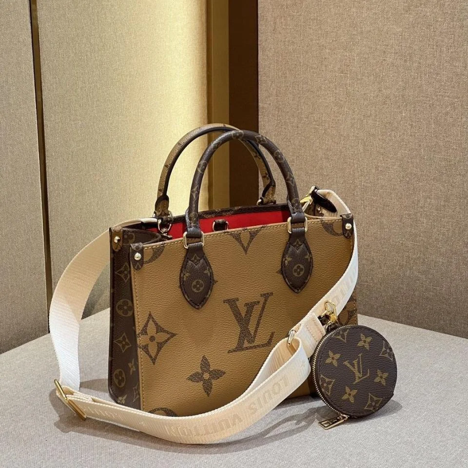 LV小號 On The Go托特包