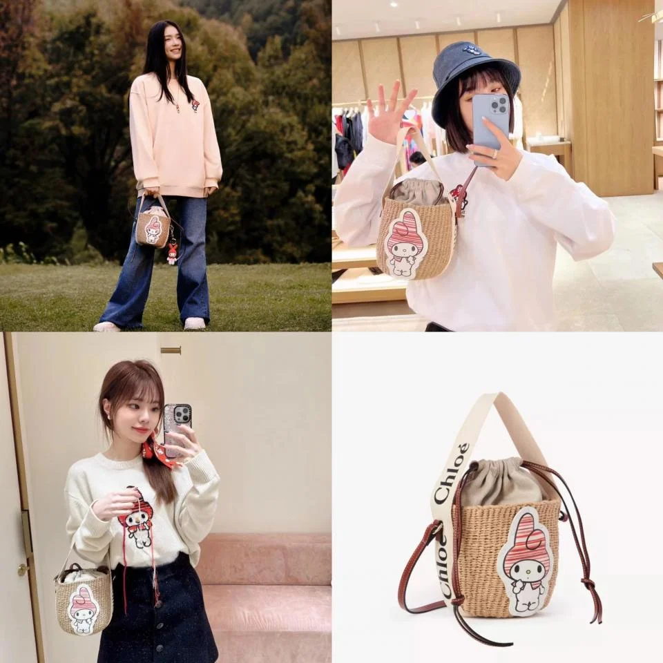 CHANELx My Melody美樂蒂聯名系列菜籃子