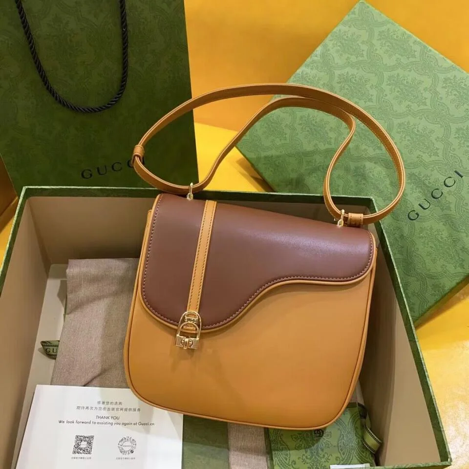 GUCCI馬術風格肩背包