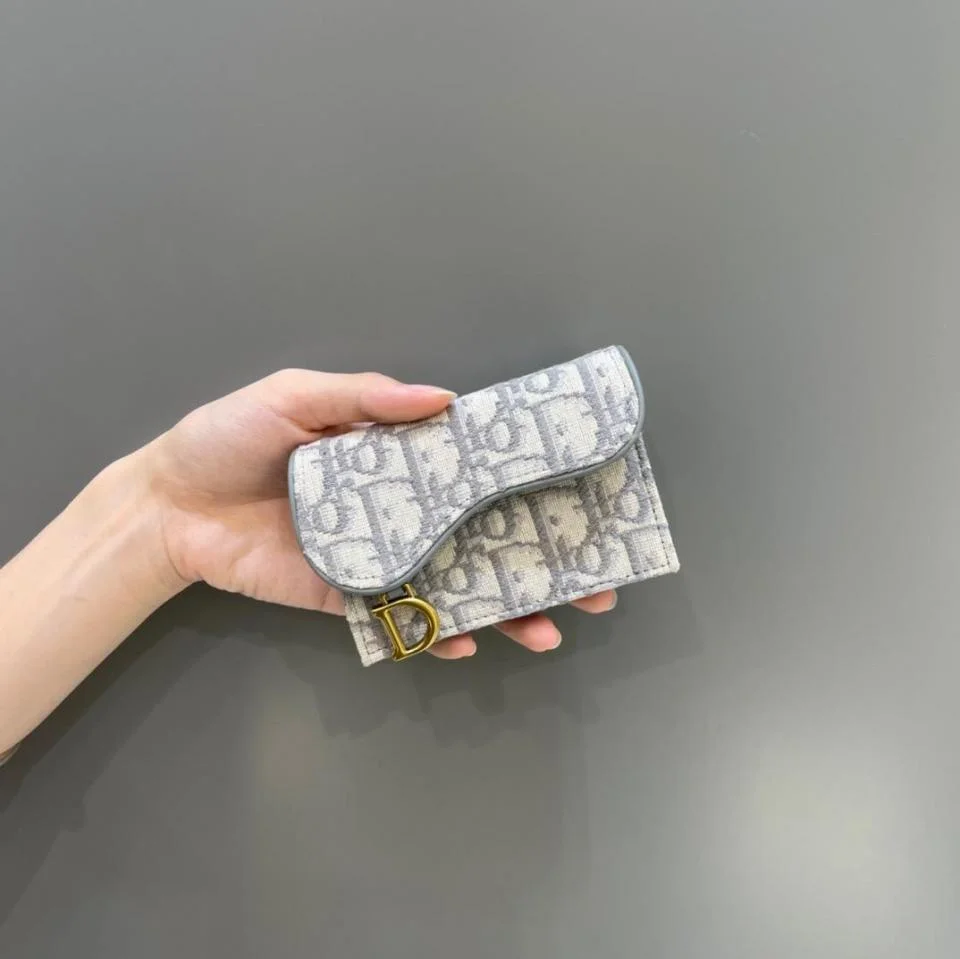 DIOR馬鞍小卡包