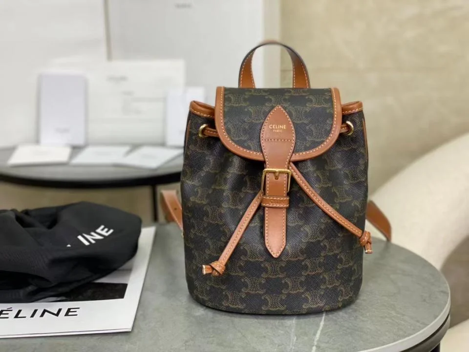 CELINEFOLCO老花迷你後背包