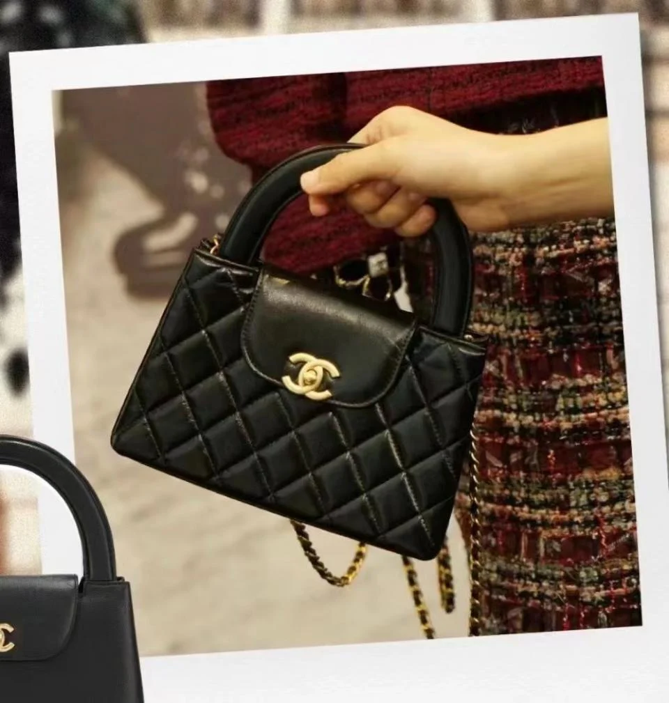CHANEL23k包王kelly大號手提包