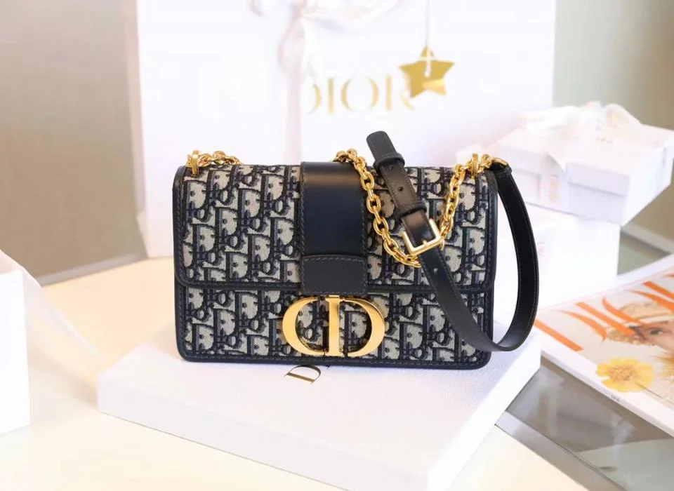 DIORMontaigne 30翻蓋鏈條包(25cm）