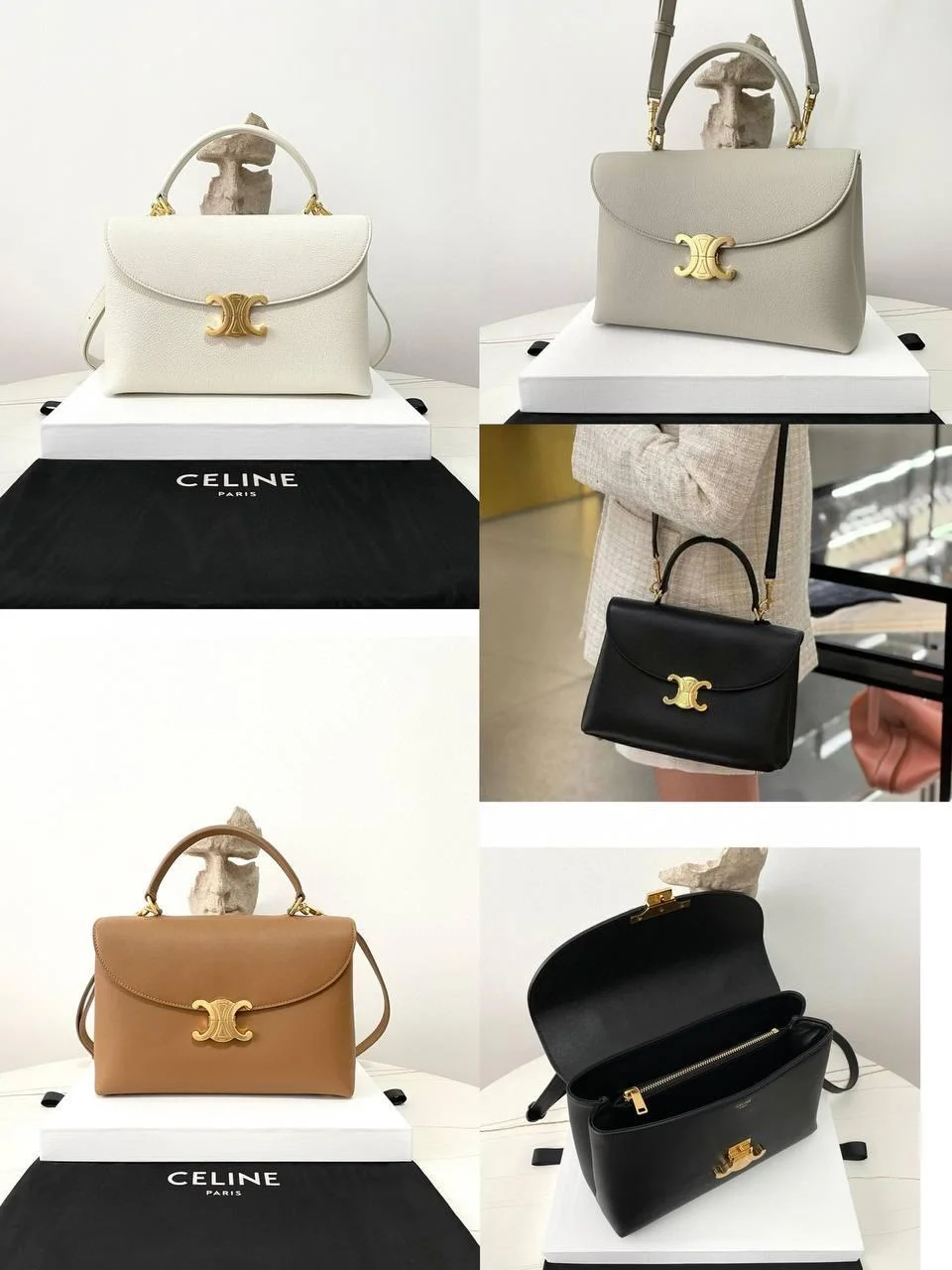 CELINE手提斜背包