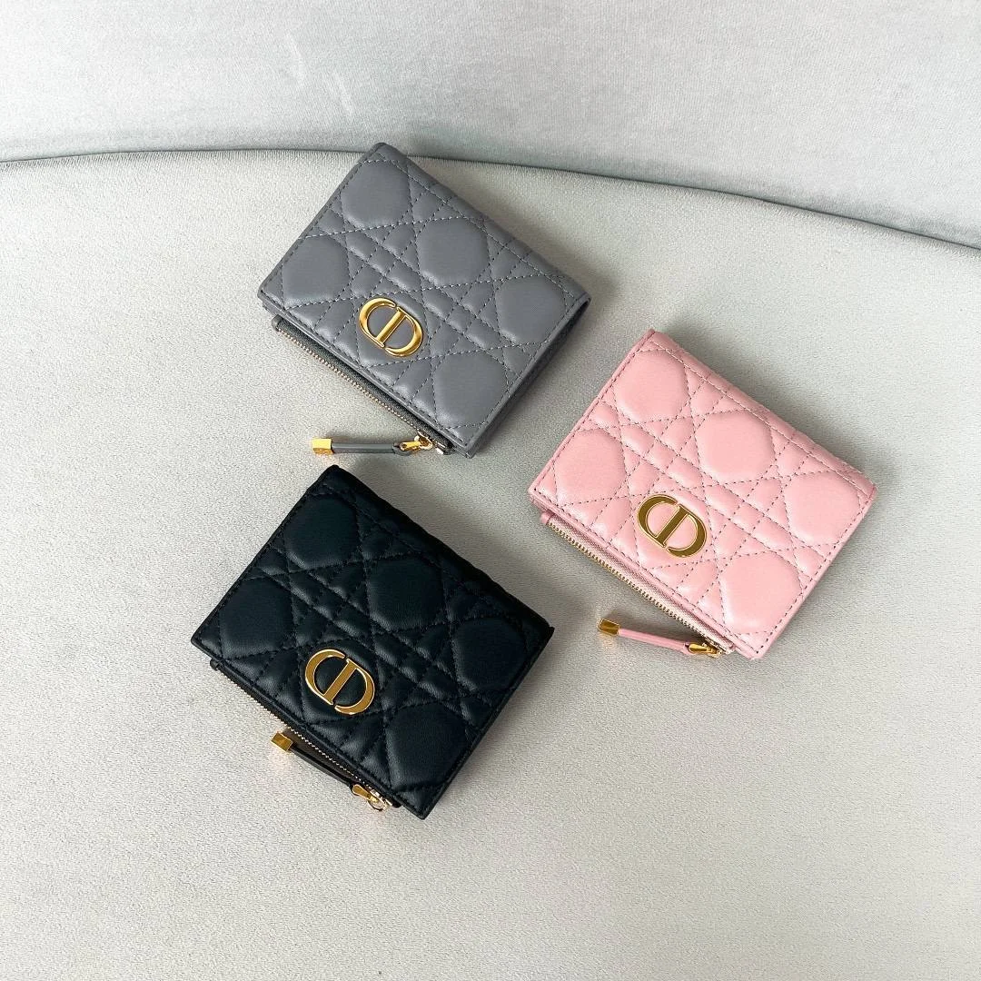 DIORCaro Dahlia小錢包