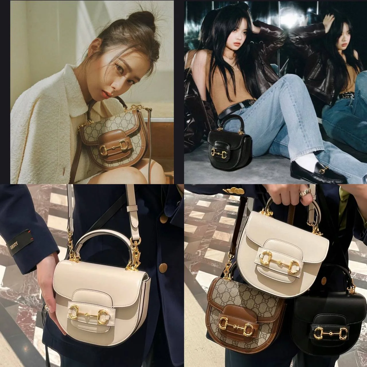 GUCCI1955mini手提馬鞍包