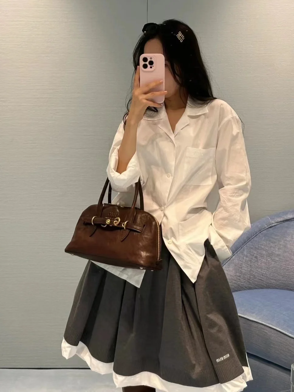MIU MIUAventure貝殼新配色( 大號）