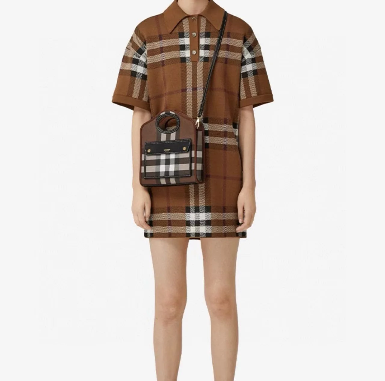社團限定福利款-Burberry 手提斜背包