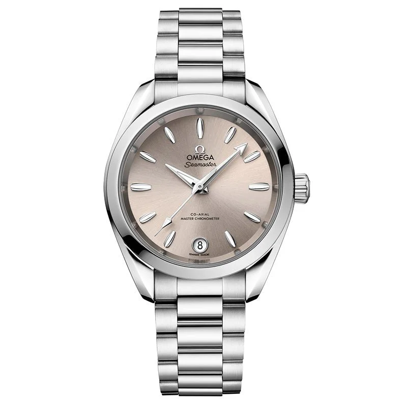 Omega Seamaster Aqua Terra 150m Co-Axial Master Chronometer 34mm Sandstone- 220.10.34.20.09.001