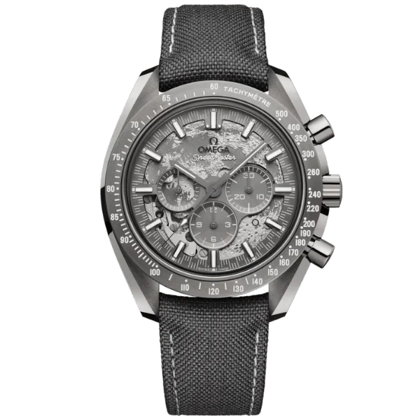 Omega Speedmaster Dark Side of the Moon Grey Ceramic Fabric Strap - 310.92.44.50.06.001
