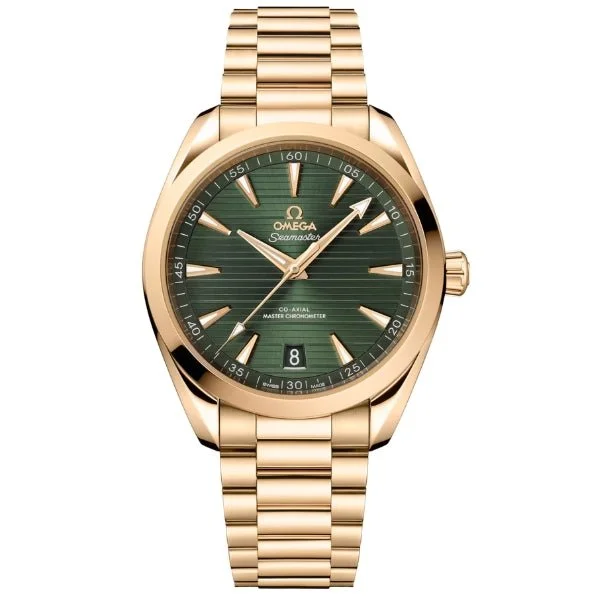 Omega Seamaster Aqua Terra 150M Moonshine Gold on Bracelet - 220.50.41.21.10.001