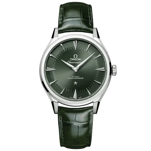 Omega Constellation Observatory Green Dial 39mm - 140.13.39.21.10.001