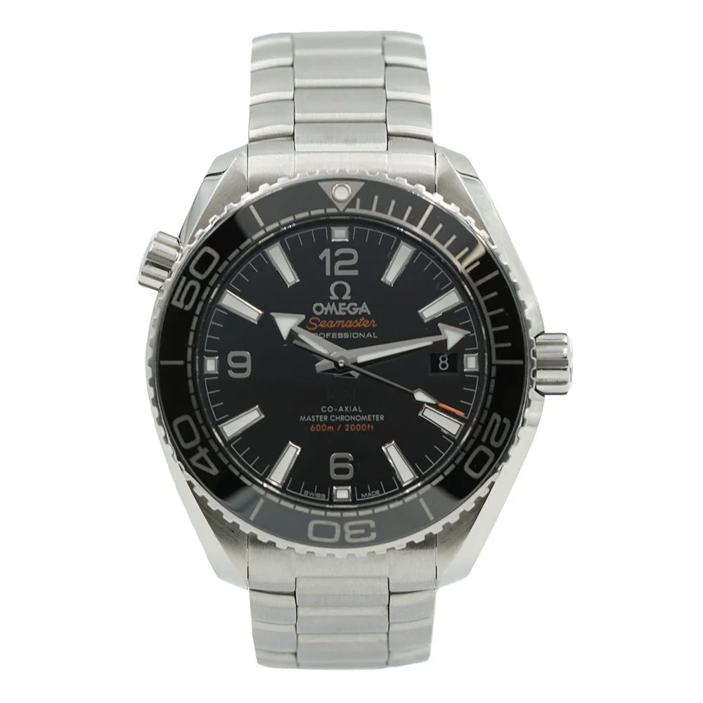 Omega Seamaster Planet Ocean 215.30.40.20.01.001 SS Black Dial 39.5mm B&P 2022