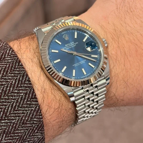 Rolex Datejust 41 126334 Blue Dial B&P 2020