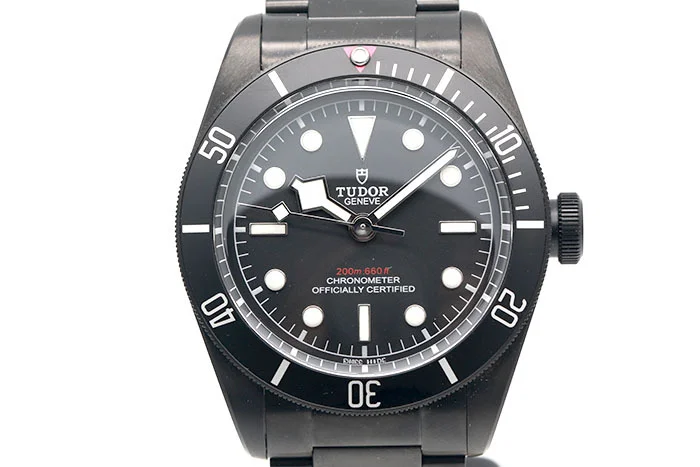 Tudor 帝舵 BLACK BAY 79230DK 鋼製黑色PVD處理 黑色面盤夜光時標 自動上鍊 2018.11盒單齊全 41mm
