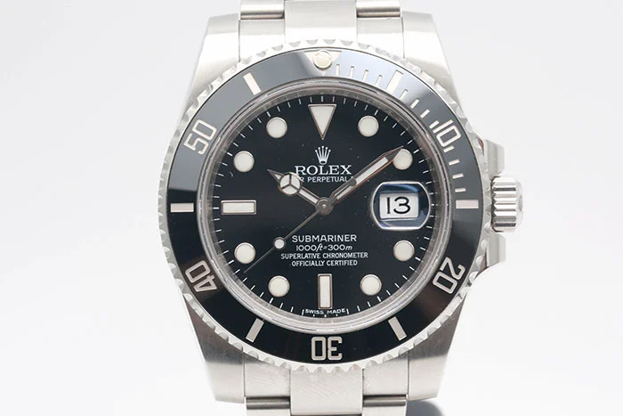 Rolex 勞力士 Submariner 116610LN 鋼製300米潛水錶黑色陶瓷外圈 3135機芯 2012.05盒單齊全 40mm