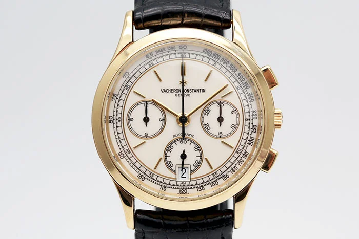 Vacheron Constantin 江詩丹頓 Historiques 49002/000J 18K黃金 計時累計自動上鍊 35mm