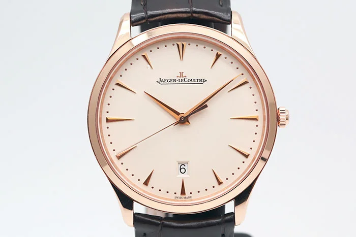 Jaeger Le-Coultre 積家 Master大師系列 Q1282510 18k玫瑰金透視底蓋 899薄型機芯 2021.12盒單齊全 40mm